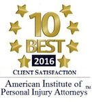 10 Best 2016 American Institute of Personal Injury Attorneys