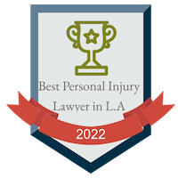 Best Persinal Injury Lawyer in LA badge