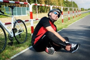 Hombre Herido por Accidente en Bicicleta